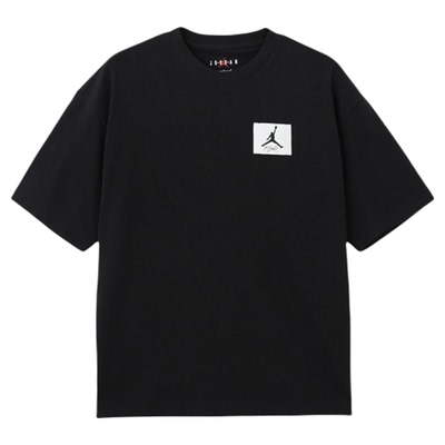 耐克Jordan黑色美式宽松T恤