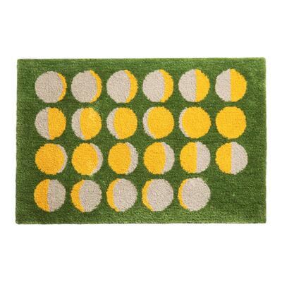 泡腾原创加厚柔软卧室床边地毯