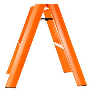 长谷川梯子日本双层梯凳铝合金轻便两侧梯可折叠防滑家用梯子