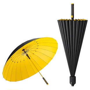 爱上雨24骨雨伞长柄防水套超大自动加大加固加厚结实防风暴雨专用