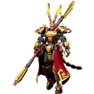 森宝积木天命悟空机甲齐天大圣孙悟空西游记拼装玩具拼图6到12岁