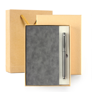 商务礼盒套装笔记本本子定制礼盒记事本办公会议记录本简约大学生可爱少女心记事本日记本定做定制可印LOGO