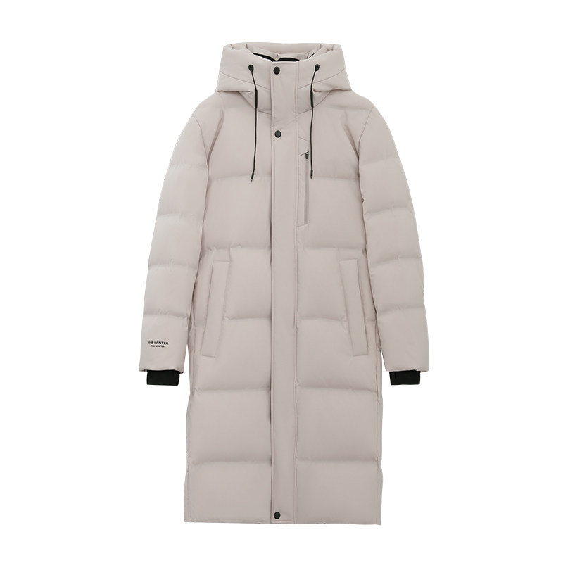 雪中飞时尚长款羽绒服女款冬季