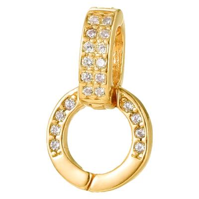 925纯银吊坠扣头项链扣头diy配件