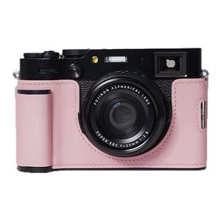 camin swift真皮手工富士x100vi相机皮套手柄保护套底座x100六代