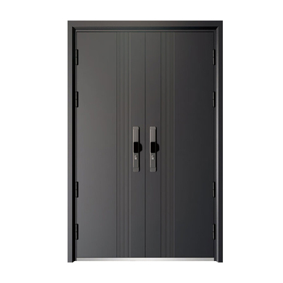 防盗门进户门家用对开门大尺寸锌镁合金轻奢农村自建房大门入户门