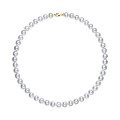奢珠akoya海水珍珠项链正品