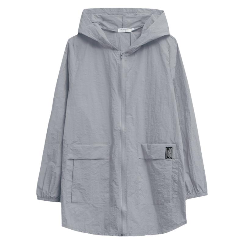 防晒衣女2025夏季新款中长款防紫外线透气百搭宽松防晒服薄款外套