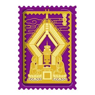 西安旅游文创陕西太白山壶口瀑布司马迁祠华山乾陵法门寺黄铜书签