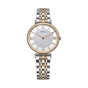 格雅手表女品牌正品镶钻女士手表满天星轻奢高级石英女表十大礼物