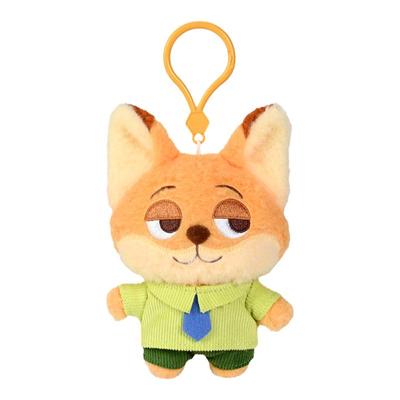 迪士尼正版potdemiel蜂蜜罐疯狂动物城尼克情侣挂件毛绒玩偶公仔