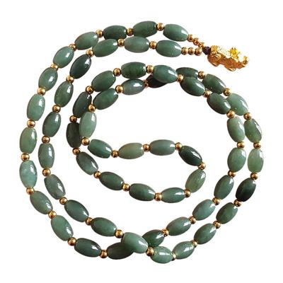 天然玉翡翠挂绳挂链项链测试推荐