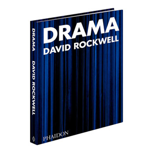 英文原版 精装 Drama 大卫 罗克韦尔设计集 进口艺术 Phaidon 英文版 进口英语原版书籍