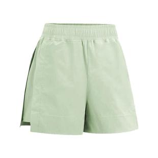 荷动/女士宽松款高腰阔腿短裤运动瑜伽健身速干透气显瘦休闲训练