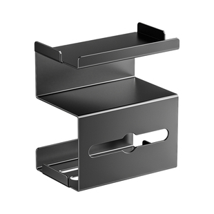 卫生间纸巾盒免打孔厕所2025新款抽纸卷纸置物架壁挂卫生纸厕纸盒