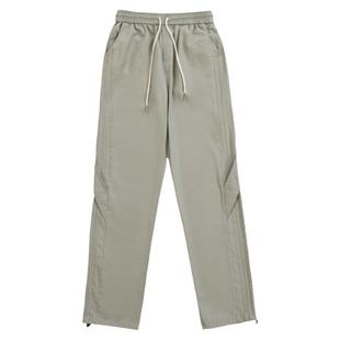 烦恼的Octopusl美式直筒三条杠拼接长裤cleanfit宽松简约裤子男潮