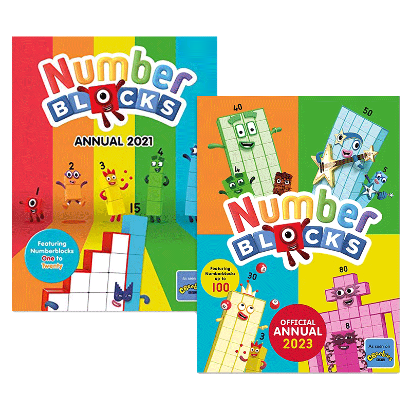 数字字母积木动画年鉴手册