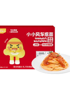 英氏奶龙小小风车意面快手早餐