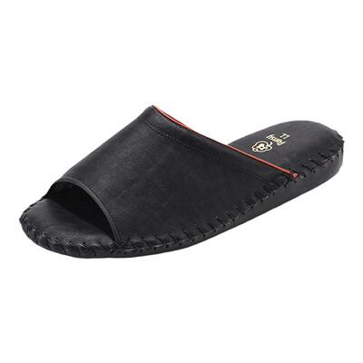 pansy男士日式简约轻便防滑拖鞋