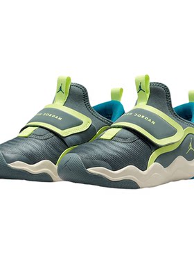 JORDAN儿童鲨鱼魔术贴运动鞋