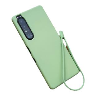适用于索尼XPERIA 1 5 10 II iii IV V VI 手机壳液态硅胶手感好PRO I 保护套全包边软胶送挂绳X1 M 2 3 4 6