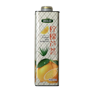 荟乐多柠檬芦荟汁0脂肪果味饮料956ml*6瓶整箱宴会大瓶包装