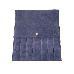 大容量棒针收纳包毛衣竹针铁针收纳卷袋子钢针编制工具包手工真皮