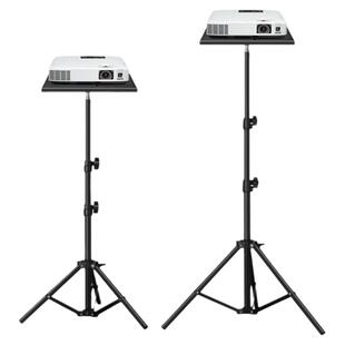 新款投影仪支架托盘置物架放置台床头家用直播声卡托盘三脚架