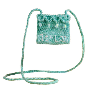 7THLAT纯手作多彩蜡绳编织包原创设计小包包单肩斜挎手机包耳机包