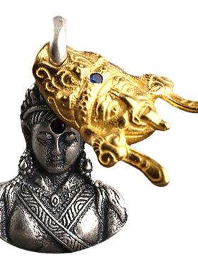 藏传女财神扎基拉姆前世今生吊坠