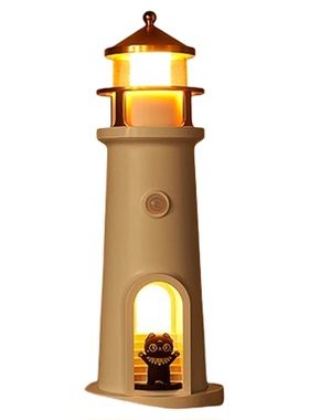 【圣诞礼物】大英博物馆巴斯特萌猫灯塔投影氛围灯摆件女生日礼物