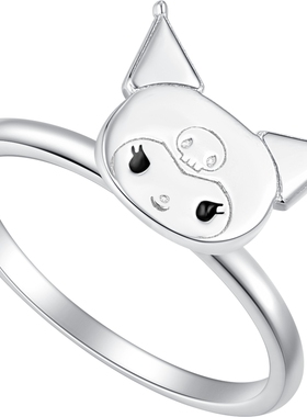 潮宏基s925银戒指三丽鸥