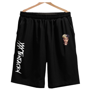 XXXTentacion纪念嘻哈HIPHOP说唱速干短裤子男女5五分裤休闲中裤