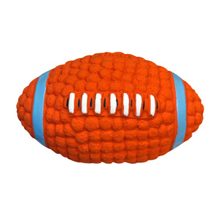 QB狗狗发声玩具球橄榄球泰迪雪纳瑞法斗小型犬金毛大型犬幼犬耐咬