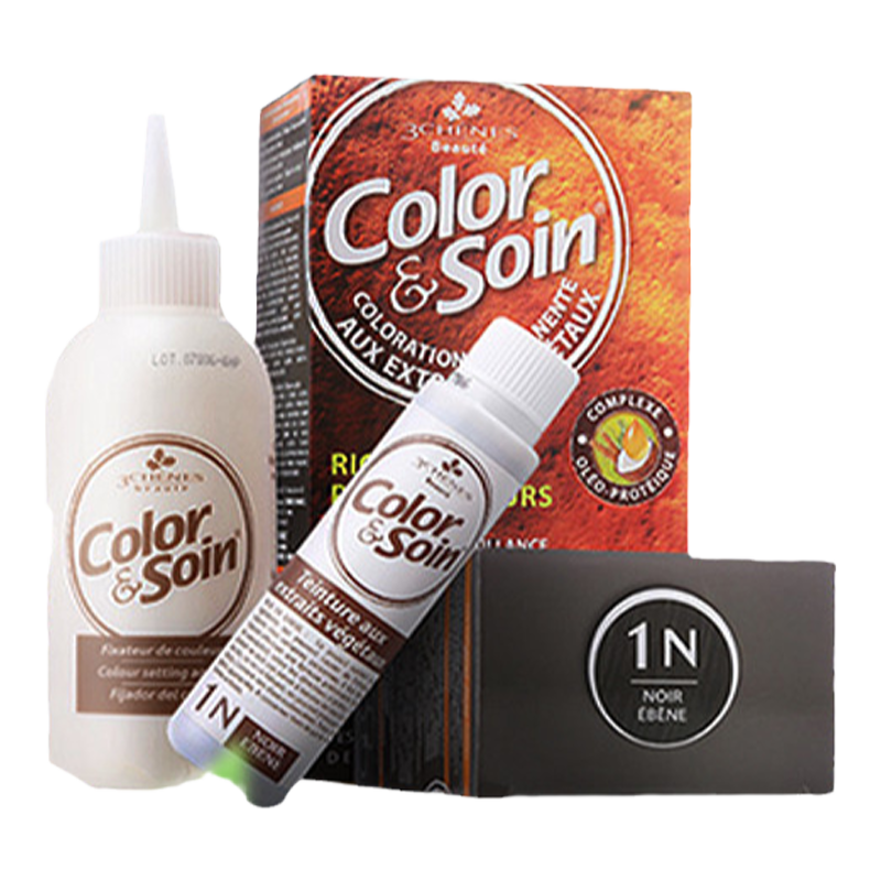 三橡树植物染发膏烫发彩染遮白发