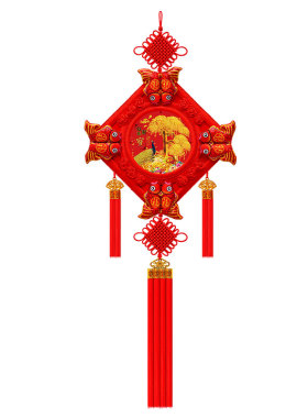 新款中国结挂件客厅大号福字中国结玄关乔迁平安结家居装饰墙壁挂