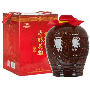 济公家冬酿花雕5L黄酒10斤坛装酒礼盒装台州特产老酒