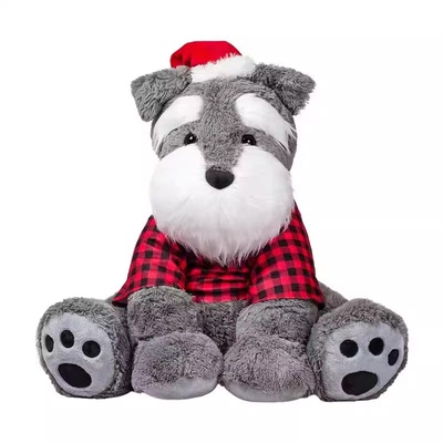 圣诞礼物山姆雪纳瑞狗公仔大玩偶