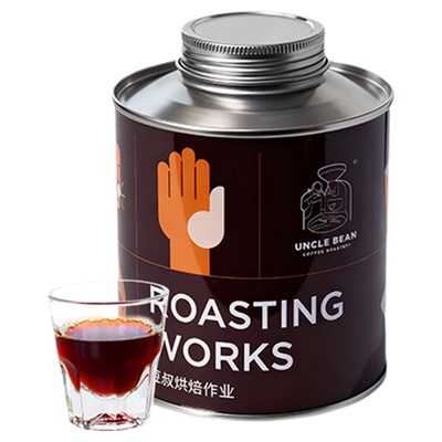 豆叔烘焙深烘巴拿马卡杜艾咖啡豆