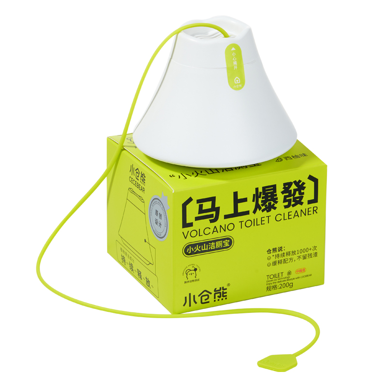 【U先试用】小火山洁厕宝200g/个