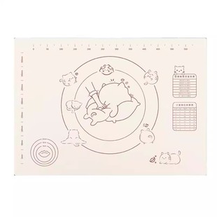 硅胶揉面垫加厚食品级家用擀面杖和面板防滑厨房板烘焙母婴做面食