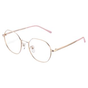 JILLSTUART金丝多边形近视眼镜框超轻钛架简约百搭女款JL33003