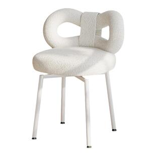 可旋转化妆椅卧室网红蝴蝶结靠背椅梳妆台凳子女生室内家用化妆凳