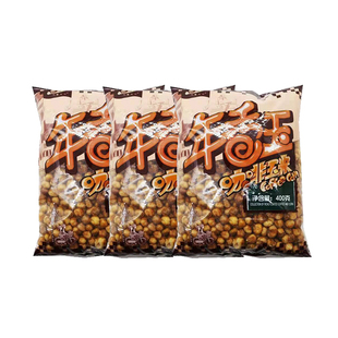 年香玉咖啡玉米豆东北老式休闲即食小零食香酥爆米花哑巴豆黄金豆