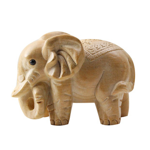 一对大象马上有对象找对象女士旺桃花男士招财风水客厅摆件工艺品