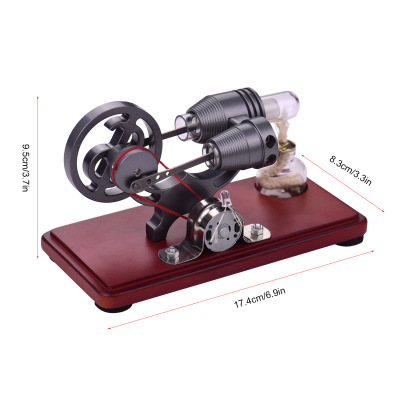 厂家直销实验斯特林发动机发电机蒸汽机引擎物理科学实验科普玩具