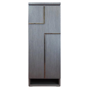 轻奢首饰柜指纹锁别墅家用保险柜意式高端设计师款实木珠宝收纳柜