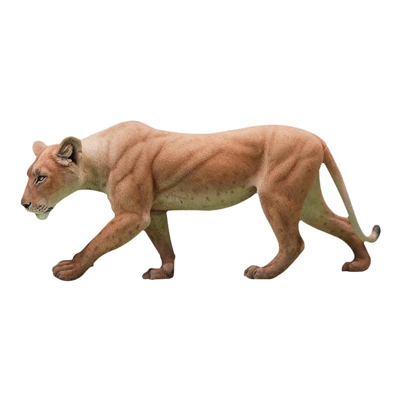 JXK 1/6 母狮 仿真凶猛兽狮子动物模型手办周边GK潮玩树脂摆件