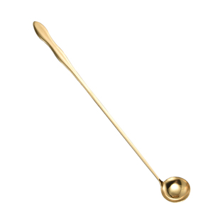 304不锈钢调料勺火锅自助调料勺加长柄深罐勺蜂蜜勺长柄勺调味勺