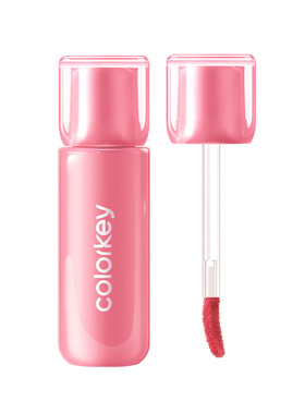 春夏嘟嘟唇天花板！colorkey珂拉琪小冰块唇釉水光镜面细闪芭乐色